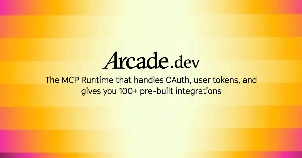 Arcade 官方文档分享图